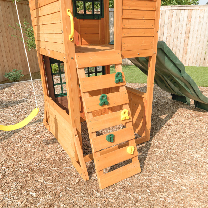 KidKraft Treasure Cove Wooden Swing Set & Reviews Wayfair
